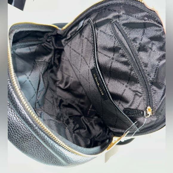 MICHAEL MICHAEL KORS: Erin Pebbled Leather Backpack / Medium - Picture 5 of 12